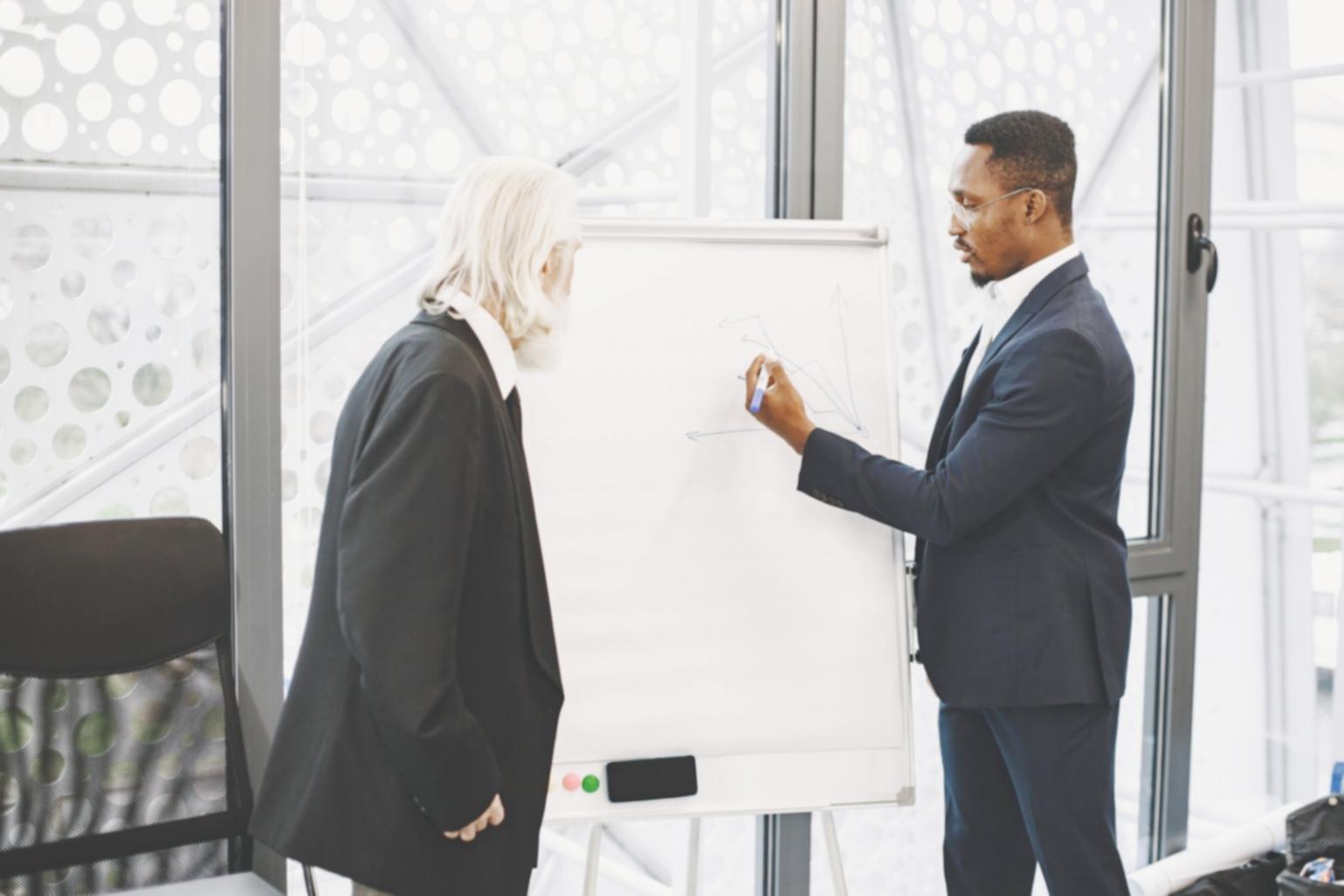 Students participating in interactive finance workshop session
